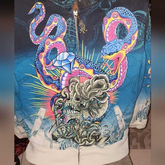 Christian Audigier Other - artwork of tattoo legend Don Ed Hardy, these hoodies are evocative of iconic Y2K